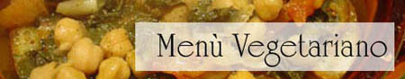 menu vegetariano